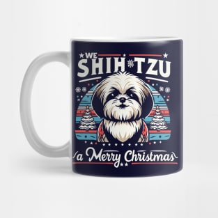 We Shih Tzu A Merry Christmas Mug